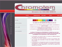 Tablet Screenshot of chromotem.com